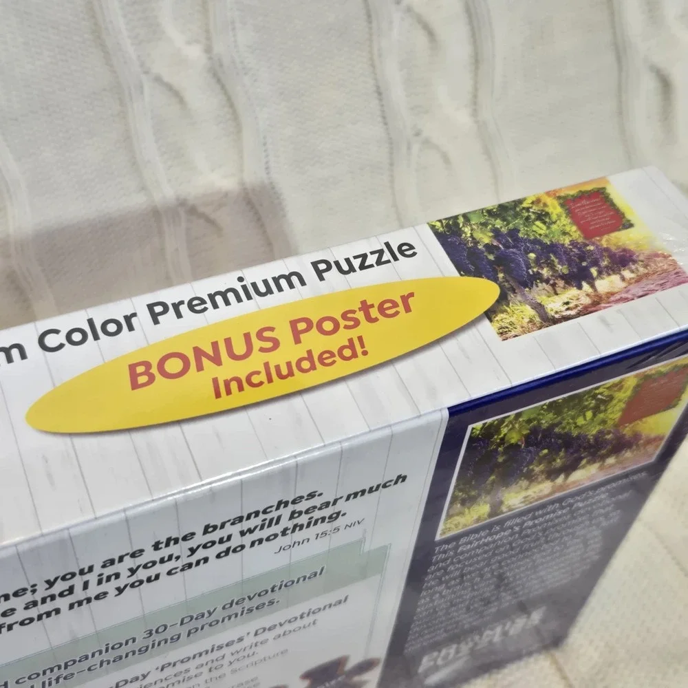 SEALED NEW Gods Fruitfulness‎ JIGSAW PUZZLE 300 LARGE Pc. Bonus Poster 18